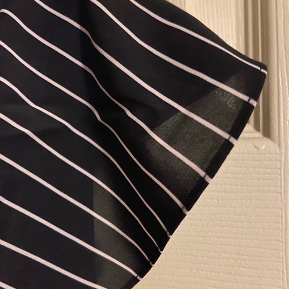 NWT🏷 Du Jour Striped Dress with Ruffle Detail - Picture 7 of 12